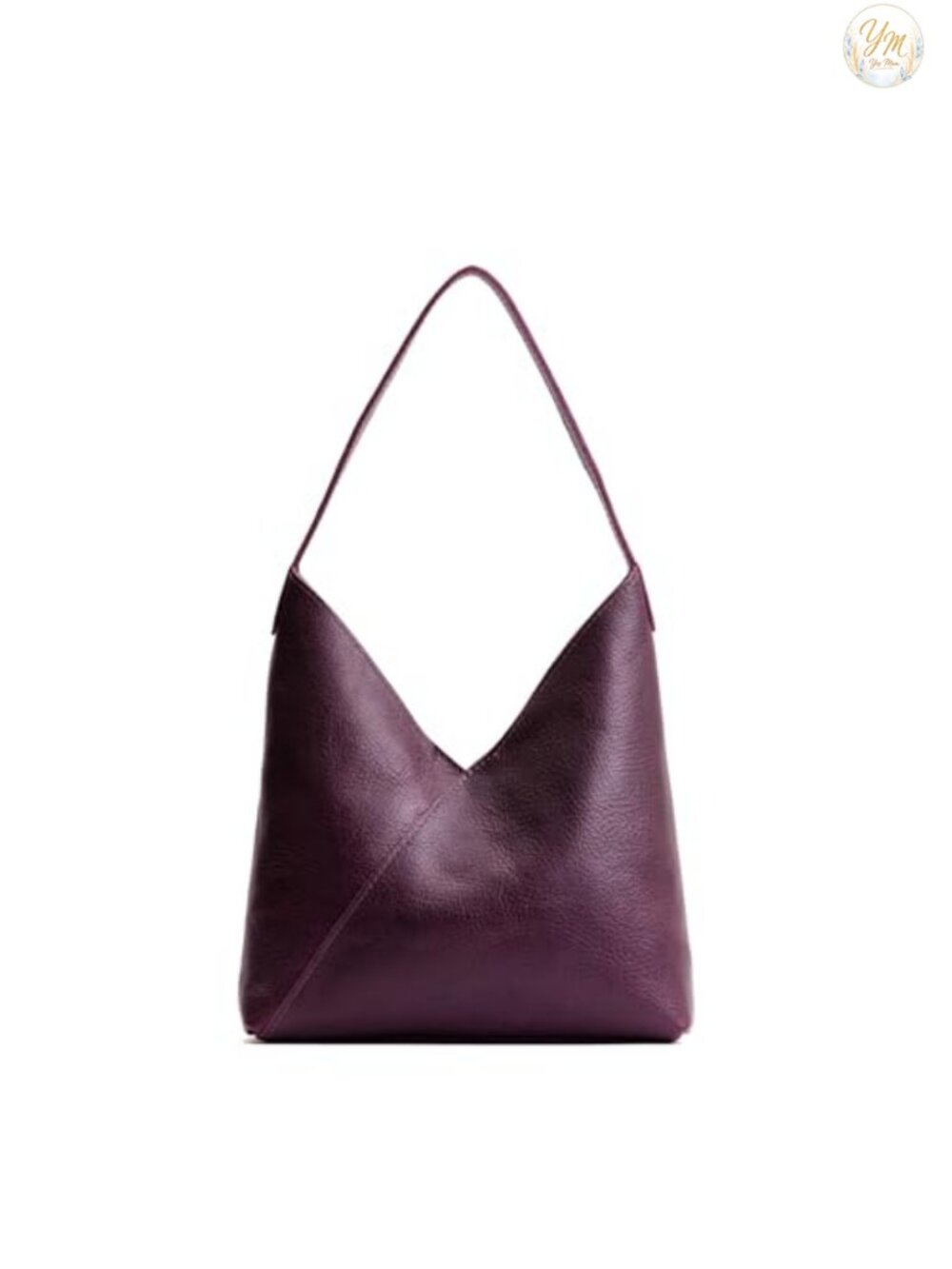 Full Grain Leather Naomi Shoulder Bag Slouchy Crossbody Handbag